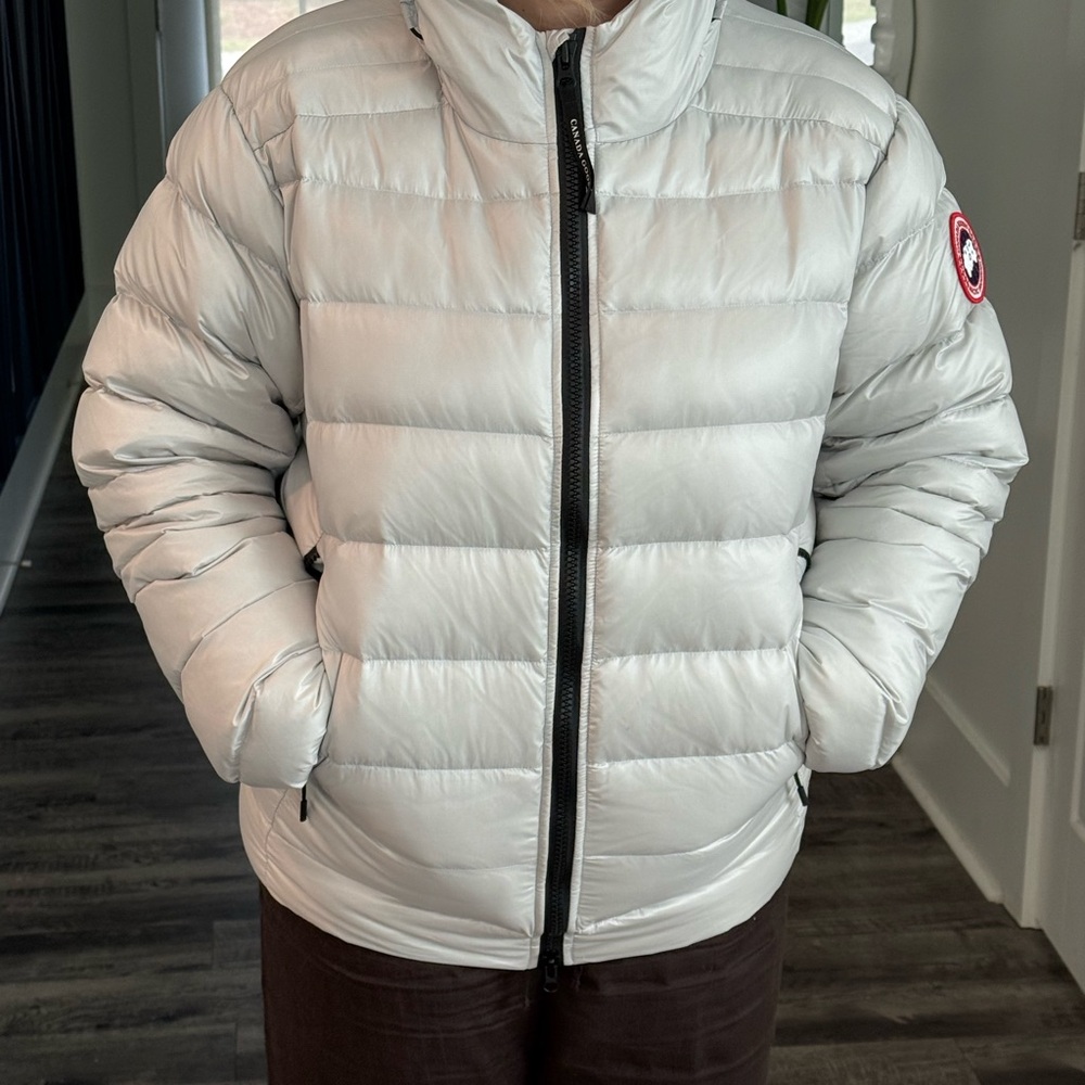 Canada Goose packable Men's Silver crofton Puffer Jacket
